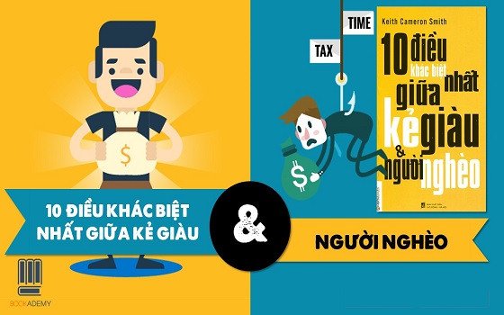 Sách PDF 10 điều khác biệt nhất giữa kẻ giàu và người nghèo