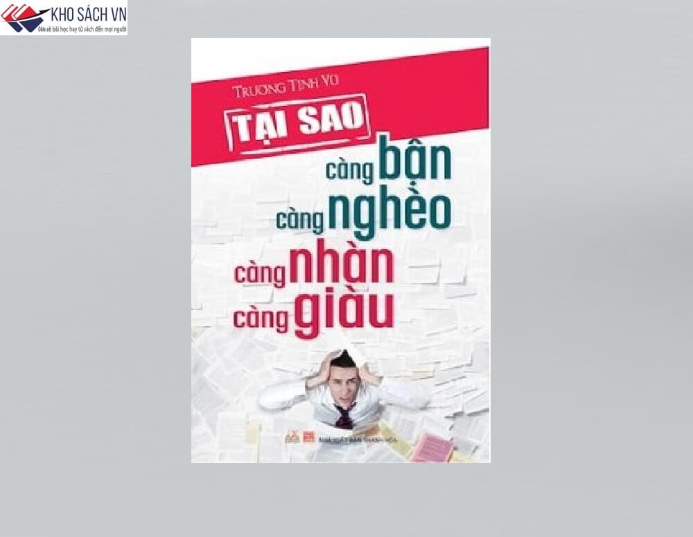 Sách càng bận càng nghèo, càng nhàn càng giàu