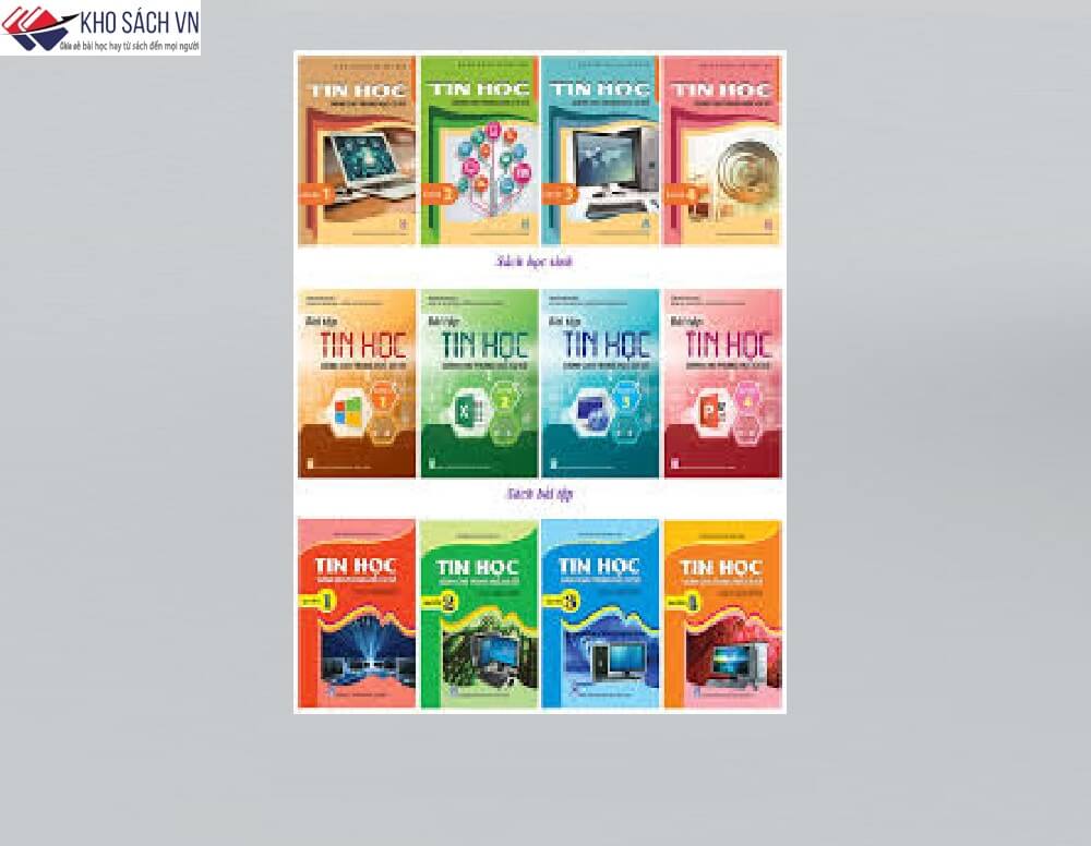 Trọn bộ sách giáo khoa tin học trung học cơ sở và tóm tắt chi tiết nội dung mới